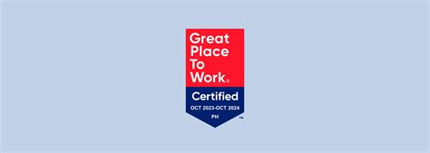 Startek® Philippines secures Great Place to Work Certification™.